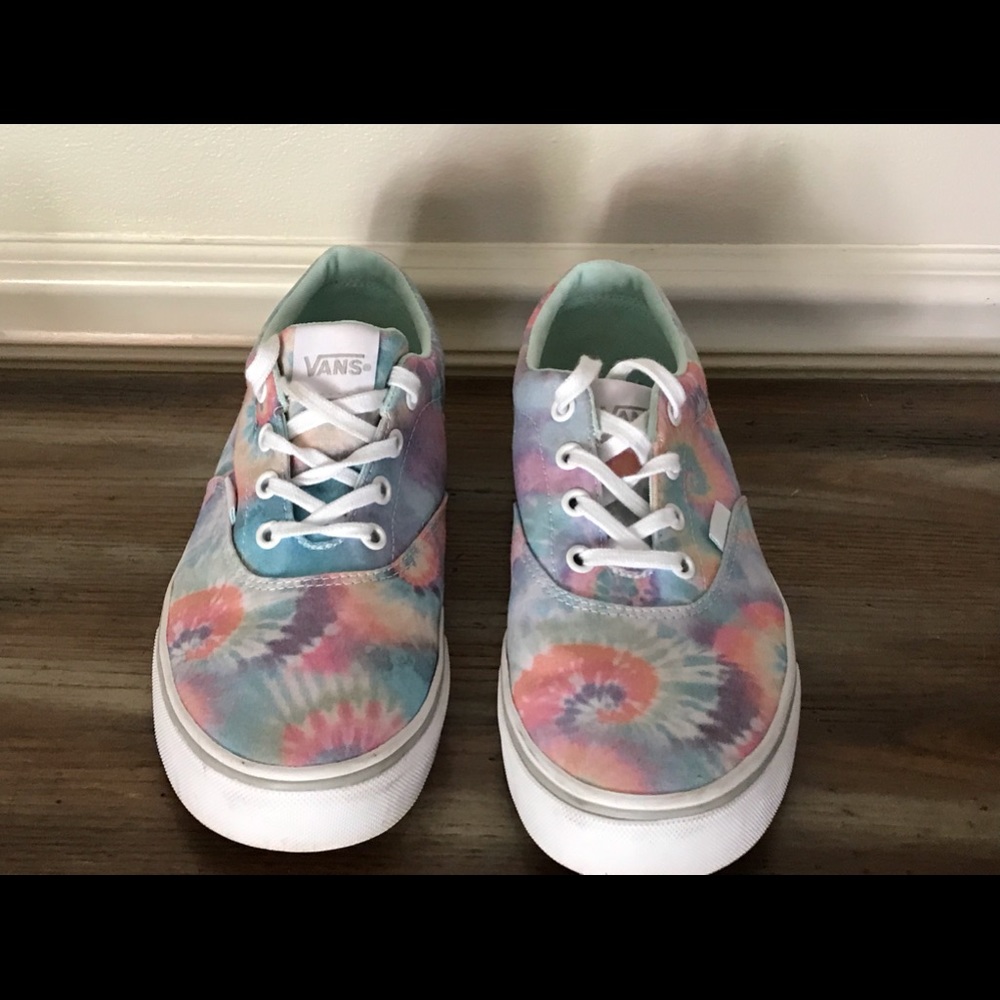 Van Multicolored Lace Up Sneakers